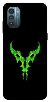 Чехол для Nokia G21 с принтом Burning legion