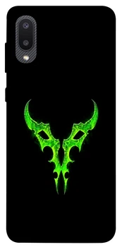 Чехол для Galaxy A02 с принтом Burning legion