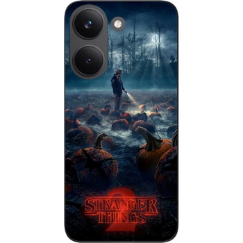 Силиконовый чехол SMTT для Xiaomi Poco X8 Pro 5G с принтом Stranger Things Шериф