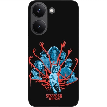 Силиконовый чехол SMTT для Xiaomi Poco X8 Pro 5G с принтом Stranger Things Билли