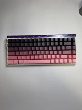 Игровая Клавиатура AULA HERO 84 HE Pink Магнитные свитчи. Проволочное 8000Hz/s. RGB Подсветка, Switch 0.1mm.