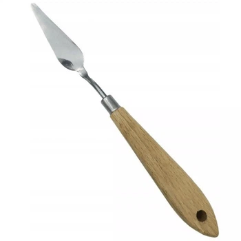 Шпатель Leather Expert Palette Knife для нанесения жидкой кожи с гибким металлическим наконечником 1 шт