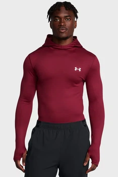 Чоловічі бордові худі UA CG Elite Scuba Hdy Under Armour LG 1386944-625