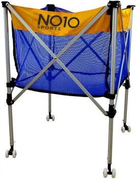 Wózek na piłki NO10 VBCC-100B Żółto-niebieski (5902860634843)