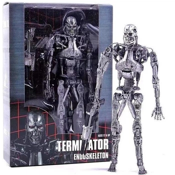Коллекционная фигурка Терминатор T-800 Endoskeleton с аксессуаром 18 см