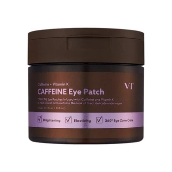 Тонизирующие гидрогелевые патчи под глаза с кофеином и центеллой VT Cosmetics Cica Caffeine Eye Patch 60 шт