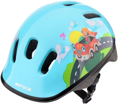 Велосипедний шолом Meteor KS06 Firefighter XS 44-48 см 17440 (5900724069732)