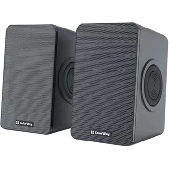Акустическая система ColorWay BaseSound 2.0 USB Black (CW-SPU03BK)