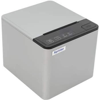 Принтер чеків Xprinter XP-Q809K термодрук 260мм/с стрічка 80мм USB WiFi авторізак чорний(TDB_678461A37DC0)
