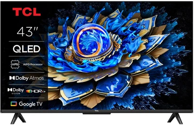 Телевизор TCL QLED 43" 43T69C (T2621002499) - Уценка