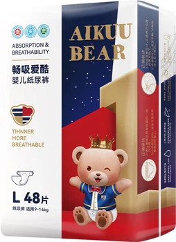 Підгузки AIKUUBEAR L (8-11.5 кг), 48 шт