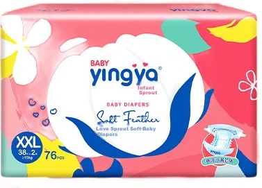 Подгузники Baby Yingya Aiya XXL (14-17 кг), 76 шт