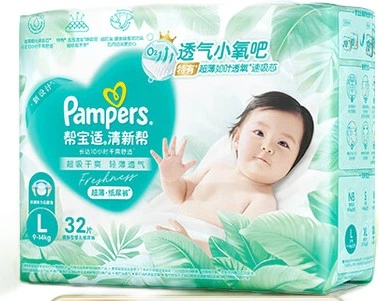 Підгузки Pampers Fresh Help L (9-14 кг), 32 шт