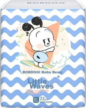 Підгузки BOBDOG Small Wave XL (11.5-14 кг), 66 шт