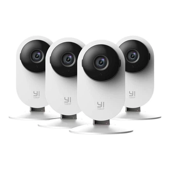 Набор камер видеонаблюдения Xiaomi YI Home 2K Pro 3MP (Комплект из 4 шт. / Внутренние Wi-Fi IP-камеры)