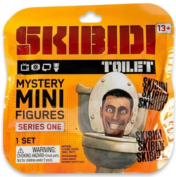 Zabawka-niespodzianka z kolekcjonerską figurką Skibidi Toilet Mini Mystery Figure (1300CO) (810054665434)