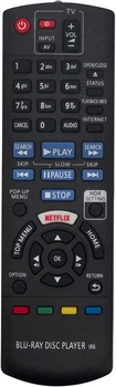Пульт дистанционного управления для Blu-ray проигрывателя Panasonic N2QAYB001185, VINABTY, черный