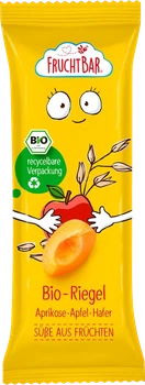 Фруктово-злаковий батончик Fruchtbar, з абрикосом, яблуком та вівсою, дітей з 3 років, 23 грам