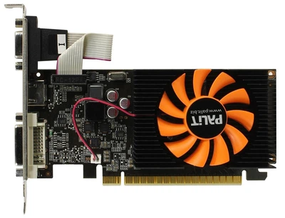 Відеокарта PALIT PCI-Ex NVidia GeFORCE GT 620 2GB DDR3 ( 64 Bit ) ( DVI, VGA, HDMI ) Б/В