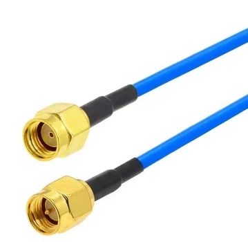 Пигтейл (переходник) SMA-male (штырь) - RP SMA-male (гнездо), кабель RG-405, 30 см