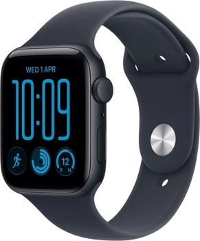 Smartwatch Apple Watch SE 3 (2026) GPS 44mm Midnight Aluminium Case with Navy Blue Sport Band - S/M (MJL74)