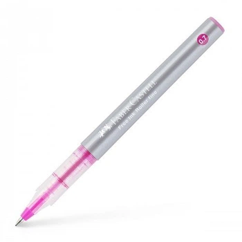 Ручка ролер Faber-Castell Free Ink 0,7 мм, колір рожевий 29133