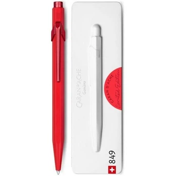 Ручка 849 Claim Your Style монохром Червона + box Caran d'Ache 849.564