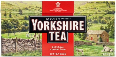 Чай Yorkshire Tea англійський 210 пакетиків 656 г