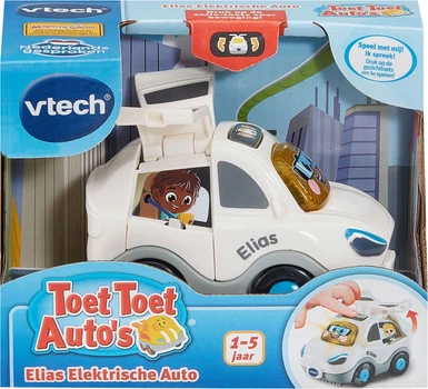 Машинка VTech Toet Toet Auto's Elias Elektrische Auto зі світлом і звуком (3417765830235)