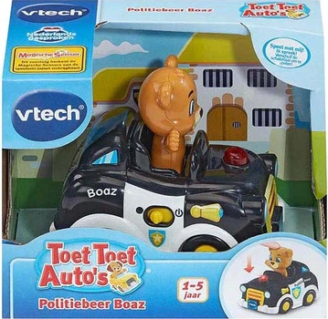 Поліцейська машинка VTech Toet Toet Auto's з ведмедиком Boaz (3417765888236)