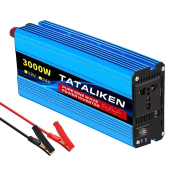 Преобразователь напряжения инвертор Tataliken 3000W 12В на 220В чистая синусоида