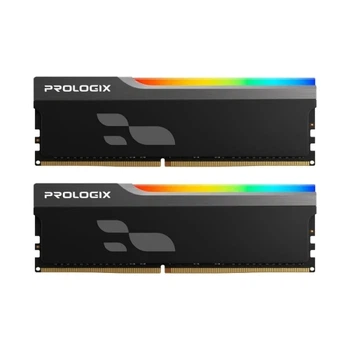 Память 16Gb x 2 (32Gb Kit) DDR4, 3600 MHz, Onyx RGB, Black, 18-22-22-42 Prologix (2000003653997)