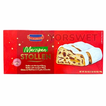 Кекс різдвяний штоллен KuchenMeister з марципаном 750 г (1700015)