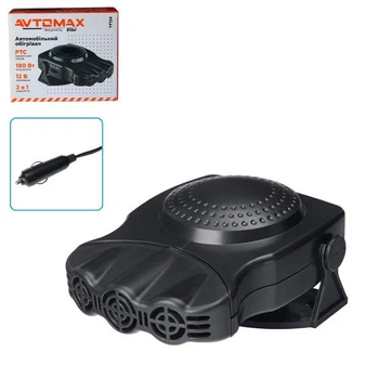 Автомобильный обогреватель YF124 PTC 12V 180W кабель 2 м