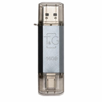 Флешка USB 16GB T&G Type-C 009 Star срібло