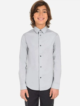 Підліткова сорочка для хлопчика Calvin Klein 207961490 158 см Сіра (1159854862)
