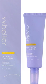 Крем сонцезахисний щоденний VVBetter для обличчя Daily Airfit Sunscreen SPF50+ 50 мл