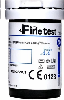 Тест-полоски Finetest Premium #50, один туб, - Файнтест Премиум