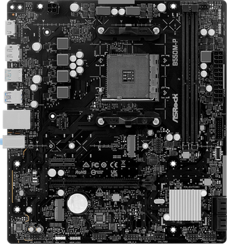 Материнська плата ASRock B550M-P (sAM4, AMD B550, PCI-Ex16)