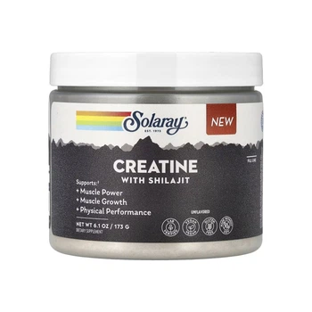 Креатин Solaray Creatine with Shilajit 173 г (2024-11-1033)