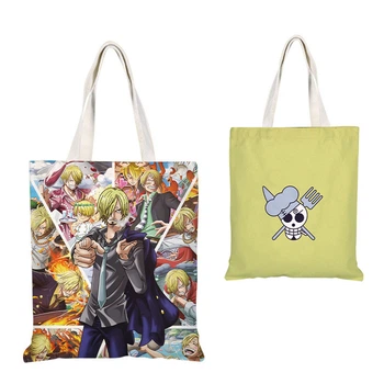 Шопер еко-сумка Ван Піс Санджі One Piece Sanji, 36 x 33 см, двосторонній(MS_A68354B6DA81)