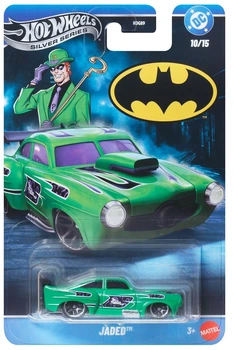 Kolekcjonerski samochodzik Hot Wheels DC Silver Series Batman Jaded 1:64 (HDG89/JKW98) (0194735358403)