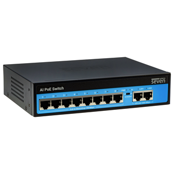 PoE коммутатор 8 портов SEVEN P-7328G