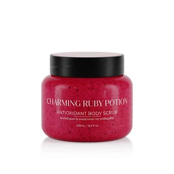 Скраб для тела антиоксидантный LAVISH CARE BODY SCRUBS - CHARMING RUBY POTION гранатовый, 250 мл