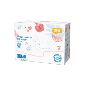 Подгузники-трусики Yiying Fruit XL (11.5-13.5 кг), 72 шт