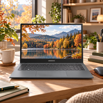 Ноутбук 15,6" Medion (Lenovo Group) E15415 | Intel Core i5-10210U | IPS (1920x1080) FullHD | RAM 8 ГБ | SSD 512 ГБ | Intel UHD Graphics | Win11 (5526) - Уцінка