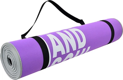 Килимок для тренувань Profit Body and Soul DK 705-N 180 x 60 x 0.6 см Фіолетовий (5900000011134 / 5902860635901)