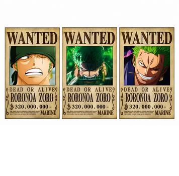 Наклейка Ван Піс One Piece Зоро голографічна 5,8 х 7,2 см(MS_DFC9AC5D556F)