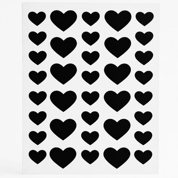 Патчі для обличчя маскуючі Sane SOS Black Heart, 36 шт/уп. - 778136