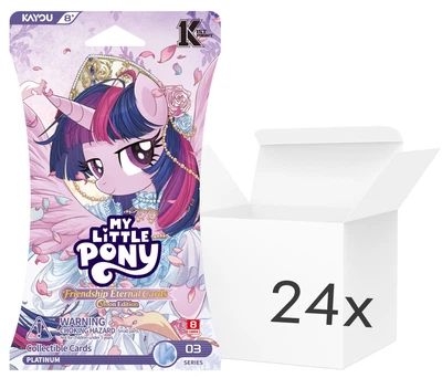Набір карток Kayou My Little Pony: Frendship Eternal Cards - Moon Edition - Platinum Blister 24 шт. (6937187415034)
